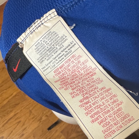 Vintage Nike Arsenal 2004/05 Football Away Soccer Jersey Blue Size M pre-owned - Picture 4 of 9